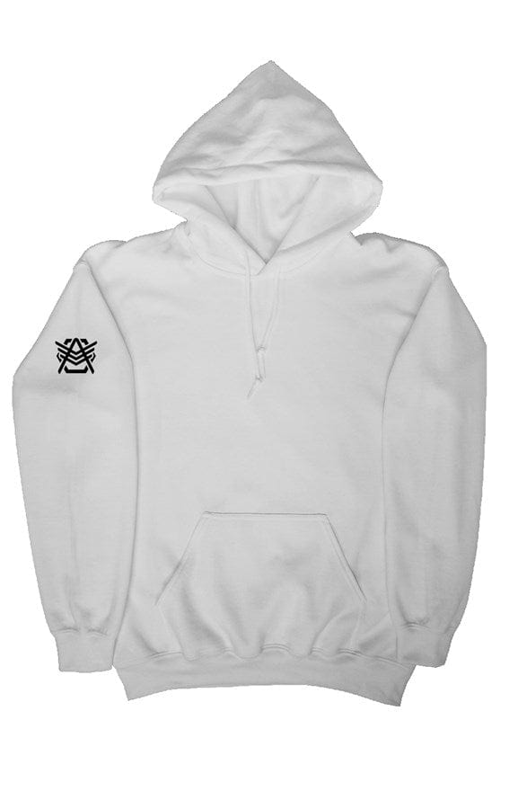 Men “Strong and Courageous” with Cross Pullover Hoody