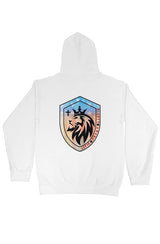 Men “MAB with Cross & Shield” Pullover Hoodie