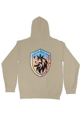 Men “MAB with Cross & Shield” Pullover Hoodie