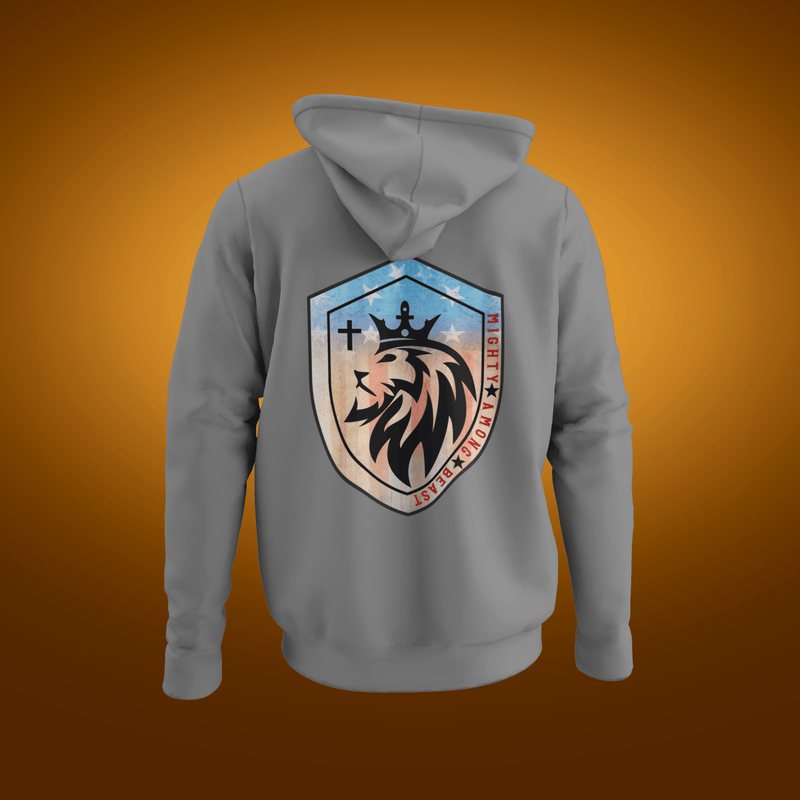 “MAB with Cross & Shield” Pullover Unisex Hoodie